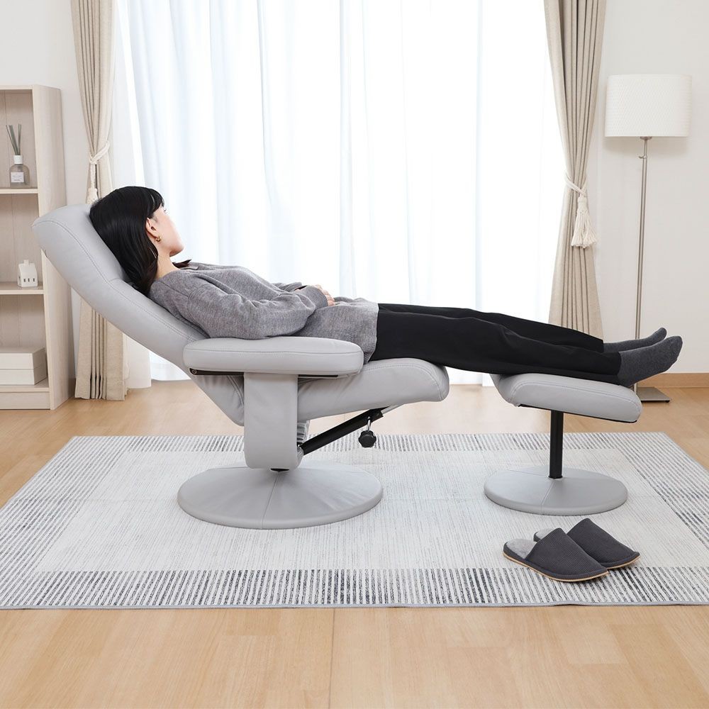 不二貿易 パーソナルチェアー　クロス　ＧＹ【メーカー直送・代引不可】, グレー, 幅775mm&times;奥行mm&times;高さmm