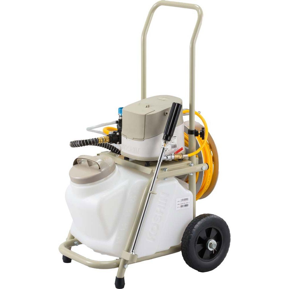 【現行品】工進　充電式タンクキャリー噴霧器ＳＭＳー360ＲＴ25, ホワイト, 幅600&times;奥行500&times;高さ640mm