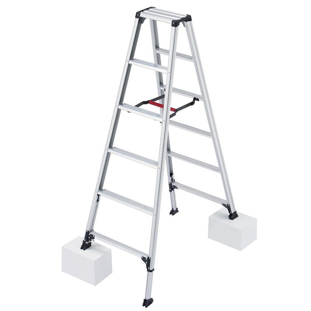 長谷川工業 専用脚立 脚軽 脚部伸縮式 最大調整21cm RZS-18a【メーカー直送・代引不可】【法人限定】, その他カラー１, その他サイズ１