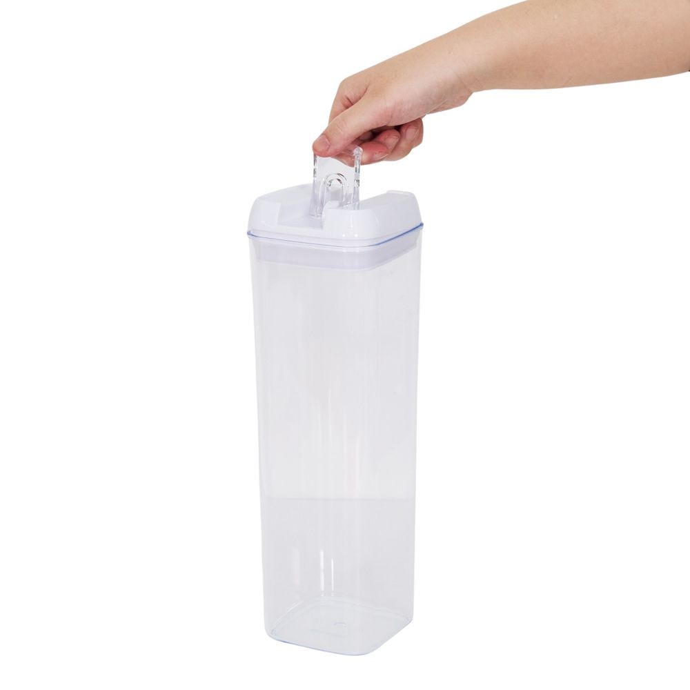 レバーロックキャニスター  ラクパカ １９００ｍｌ, クリア, 1900ml