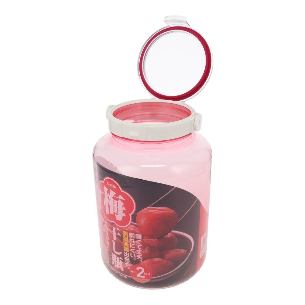 梅干し瓶4．2Ｌ　2ｋｇ用, ピンク, 4.2L