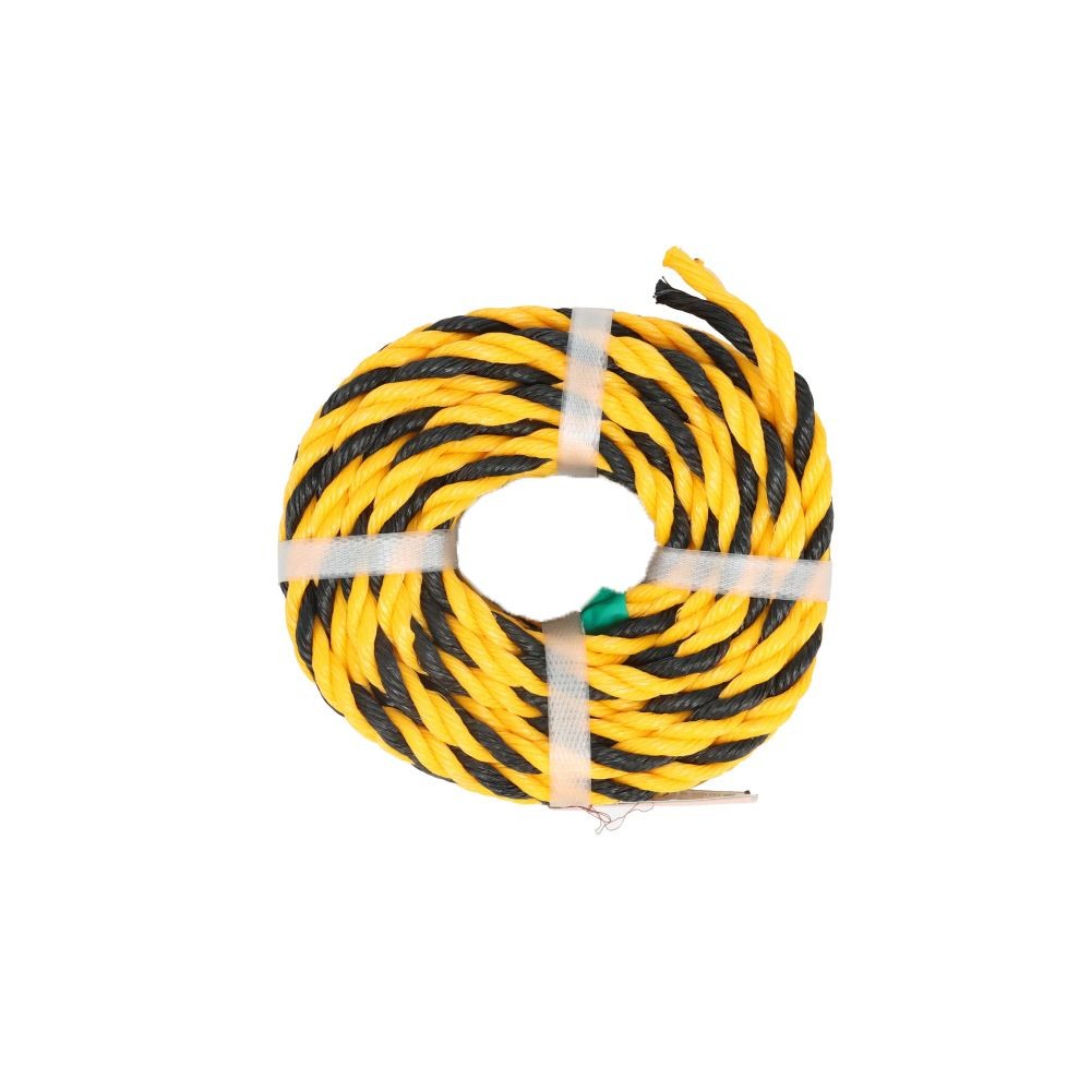 標識ロープ　太, イエロー(50m), 50.0m