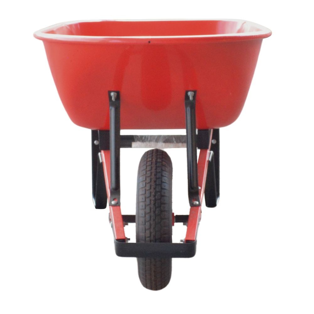 大容量一輪車　１８０ｋｇ　レッド, レッド, 180kg