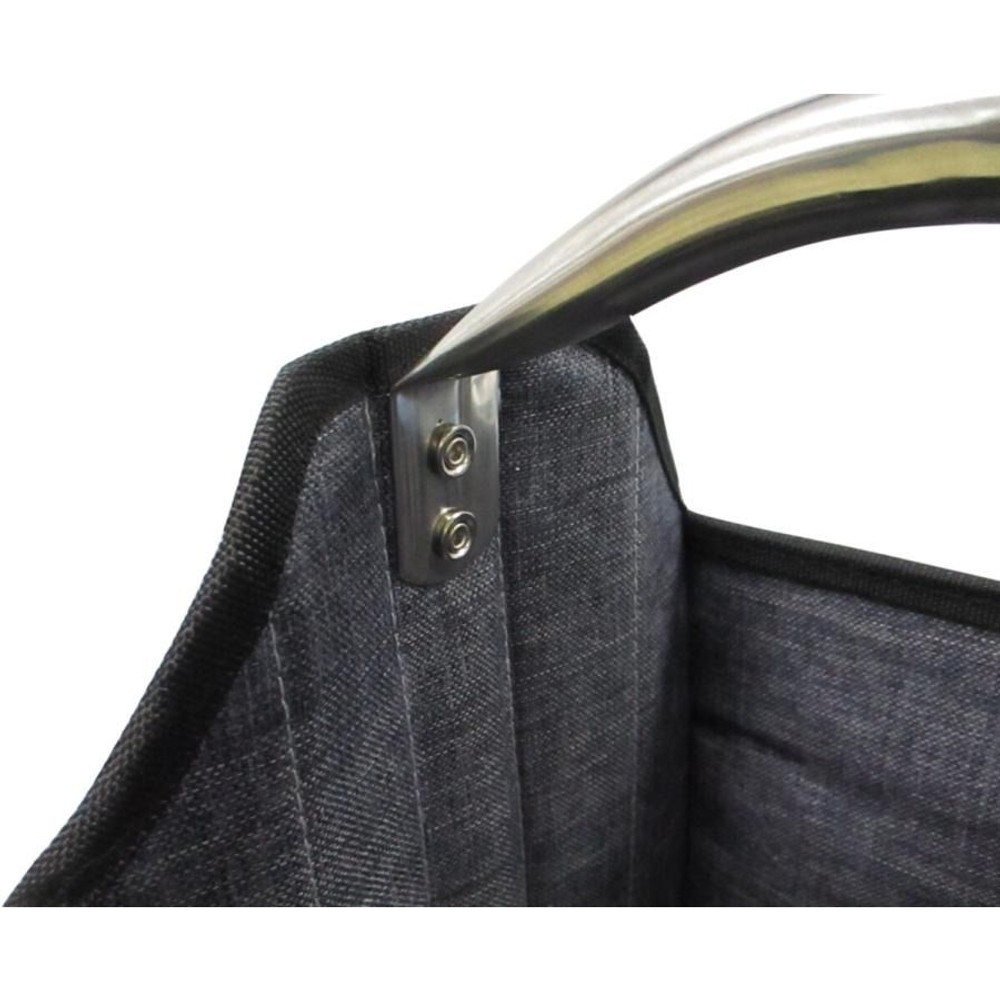 WIZ'A ウィザ 折畳ツールバック WZB-006BL, グレー, 折り畳み式