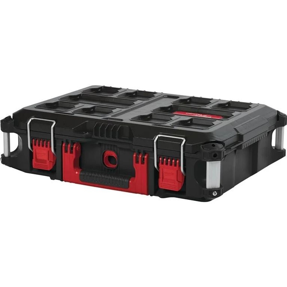 【数量限定】 milwaukee PACKOUT ツールボックス ブラック Mサイズ, 黒, Mサイズ