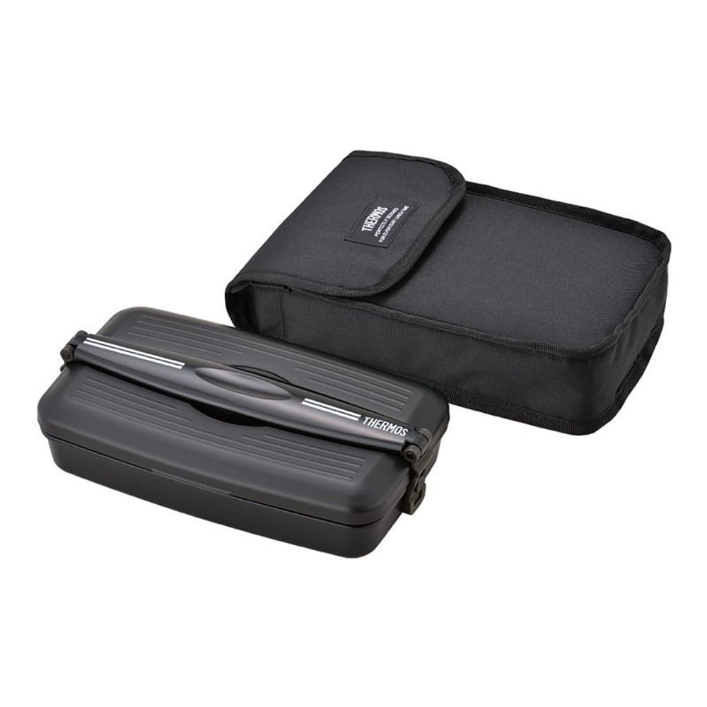 サーモス　フレッシュランチボックス ＤＪＢー８０６ ＤＰＢＫ, ディープブラック, 800ml