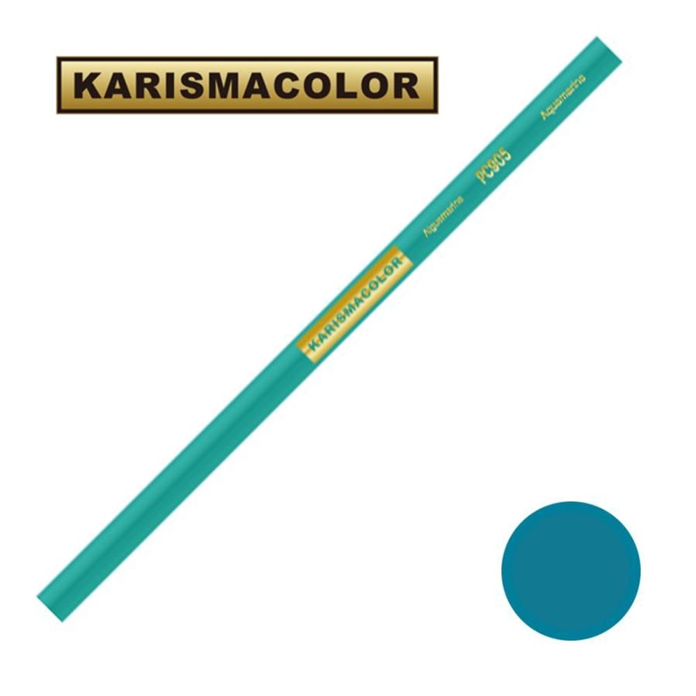 サンフォード カリスマカラー 色鉛筆 PC905 Aquamarine アクアマリン (SANFORD KARISMA COLOR), PC905 Aquamarine, サンフォードカリスマカラー色鉛筆