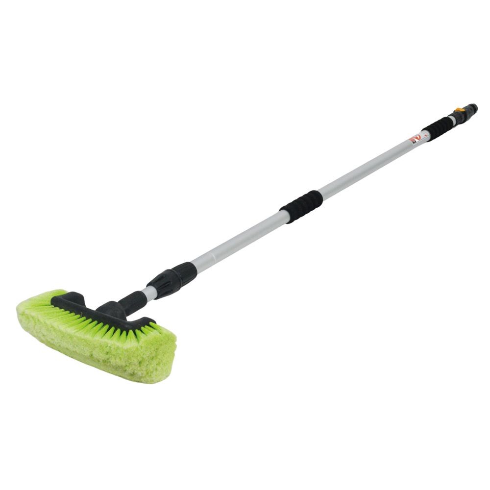 ●大型車用伸縮洗車ブラシ2．4ｍ, グリーン, 2.4m