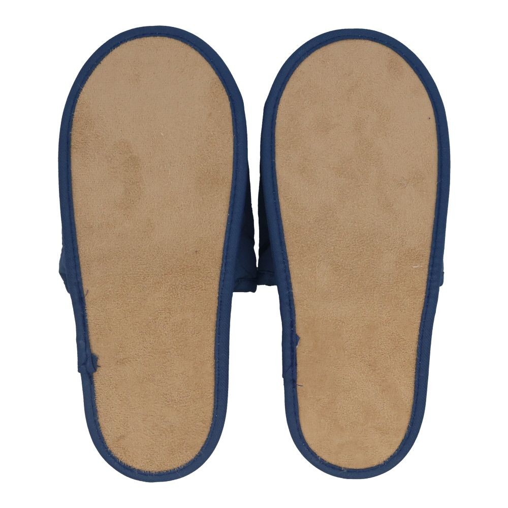洗える携帯スリッパ, ネイビー, 約23〜25cm
