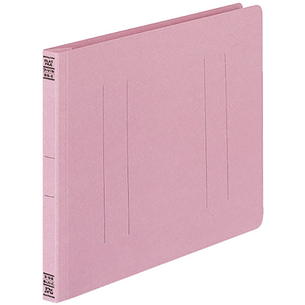 コクヨ　フラットファイルV樹脂製とじ具B5横 15mmとじ ピンク フ-V16P, ピンク, B5E