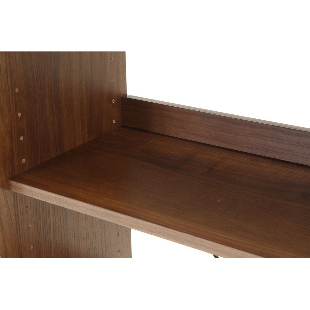 不二貿易 ＥＺＢＯオープンラック４段　ＭＢＲ【メーカー直送・代引不可】, ブラウン, 幅600mm&times;奥行280mm&times;高さ1200mm