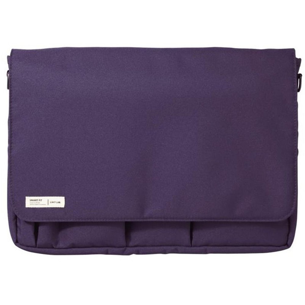 リヒト　スマートフィットポーチ　Ａ4　オレンジ, ブラック, A4サイズ