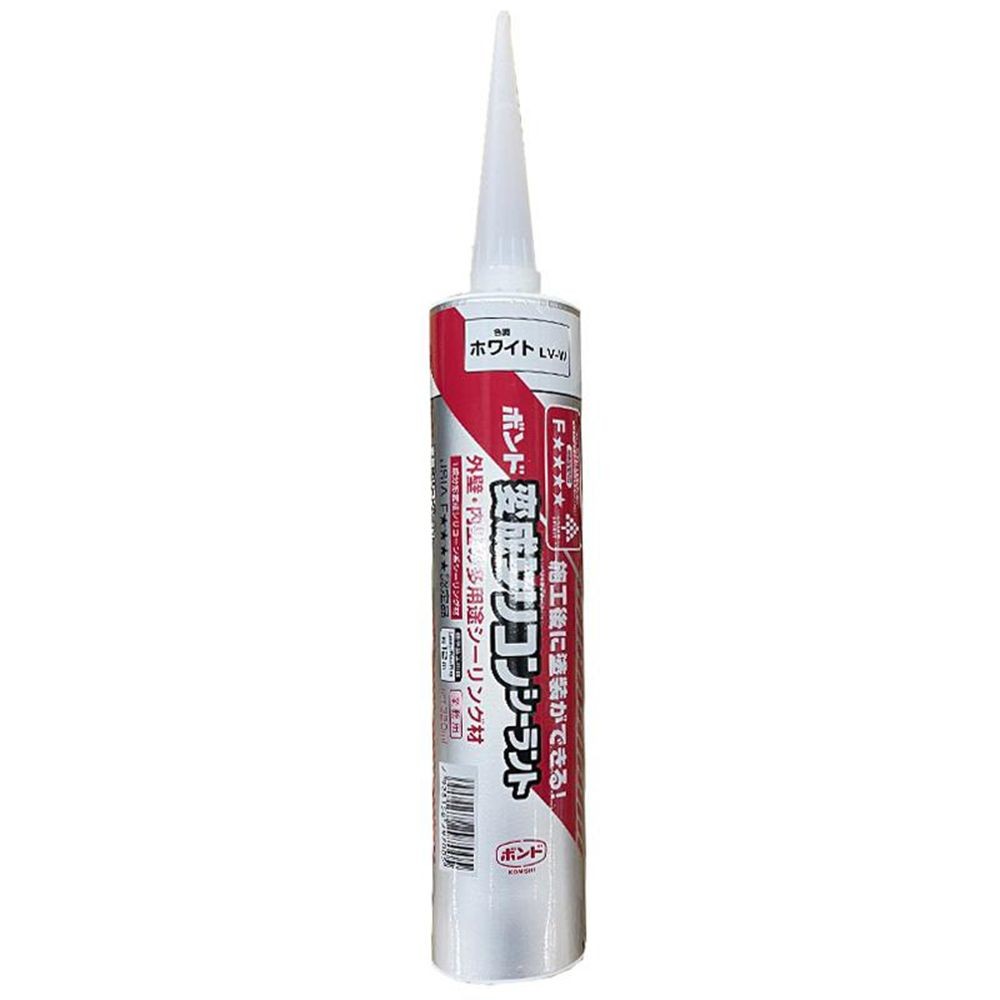 ボンド変成シリコン　320ml, ホワイト, 320ml