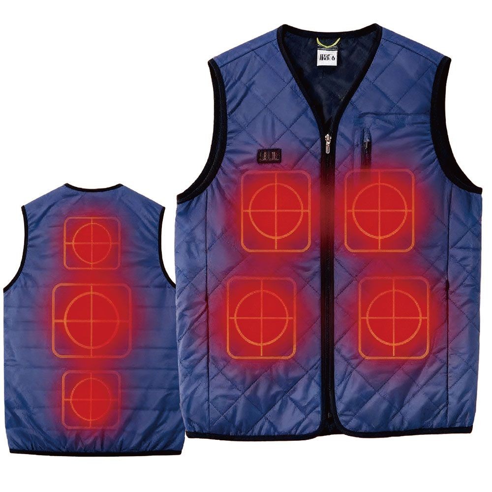 【2025年モデル】インナー7ヒーターベスト ネイビー, ネイビー, Mサイズ