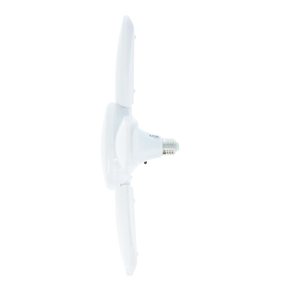 WIZ'A ウィザ　羽根型投光器５枚羽根替球７２Ｗ　調光調色リモコン付, ホワイト, 8600lm