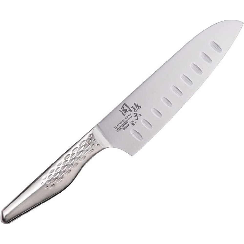 貝印関孫六匠創　ディンプル三徳165, 三徳包丁, 165mm