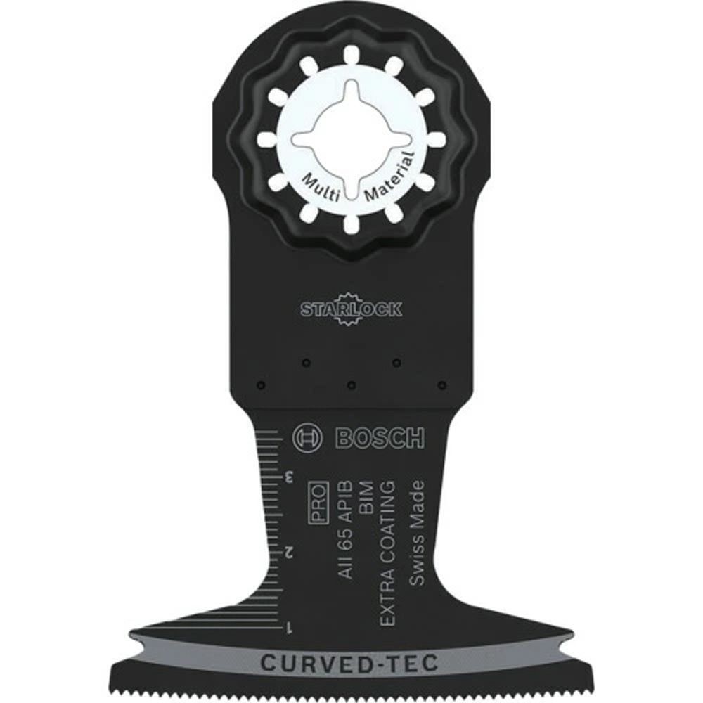 ボッシュ 木材金属ボード用ブレード AII65APIB/5, ブラック, 刃幅65mm&times;刃長40mm