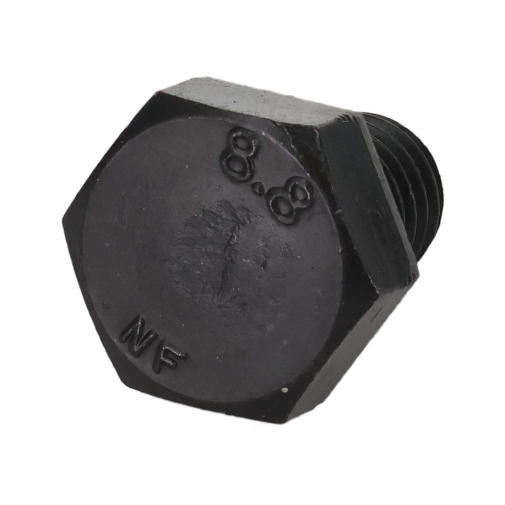 ８．８生地　六角ボルト　１０&times;１５ｍｍ　２０入, 黒, 20個入り