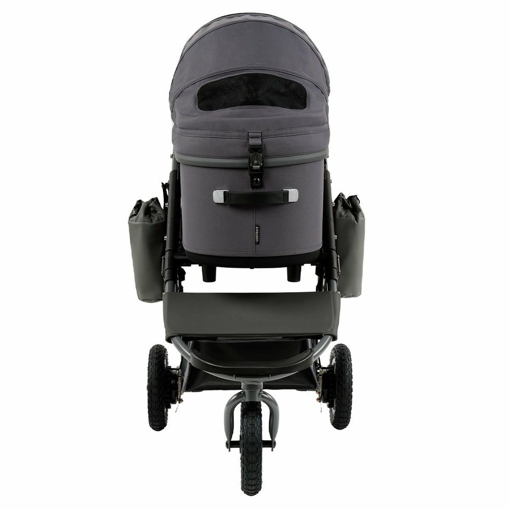 AIRBUGGY エアバギー ドーム3  プレミア ディムグレー  ラージ SET ADLI0160【メーカー直送・代引不可】, グレー, ラージ