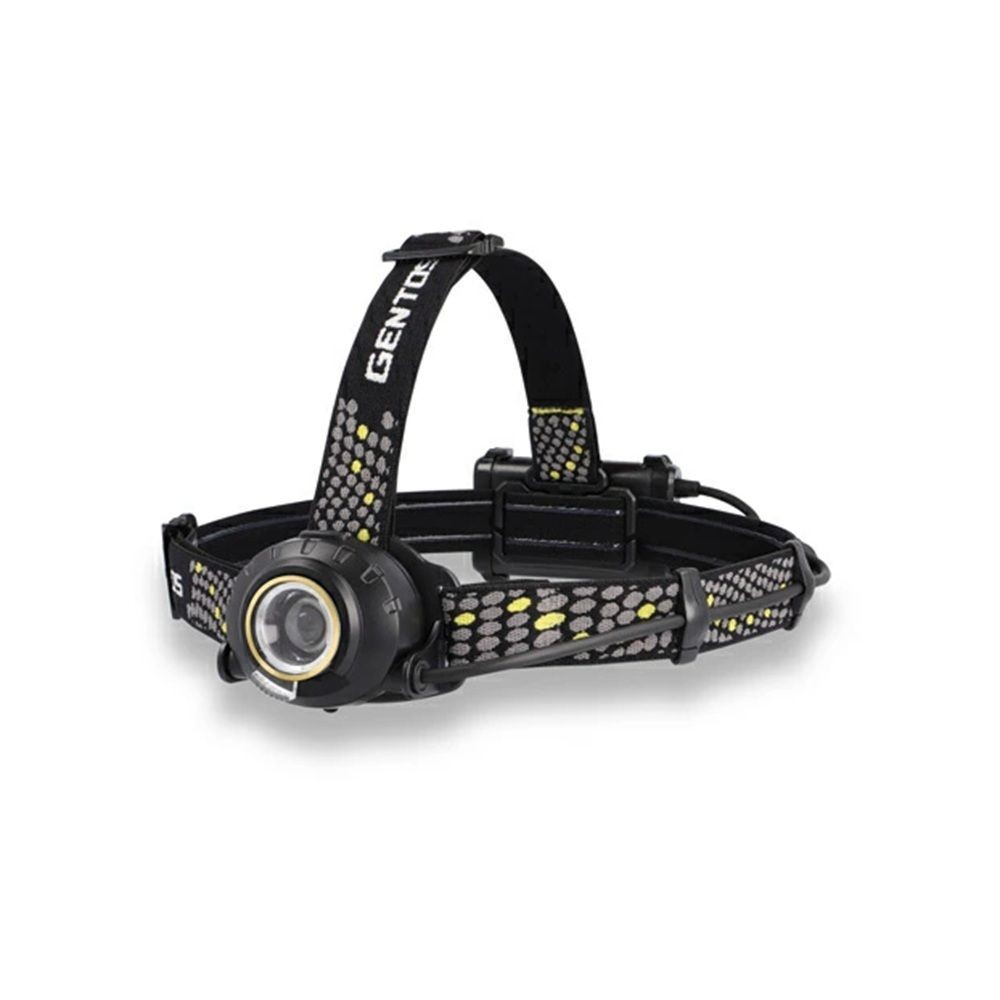 ジェントス LEDヘッドライト ヘッドウォーズ HW-K533H, ブラック, 幅73.1mm&times;奥行38.8mm高さ52.8mm