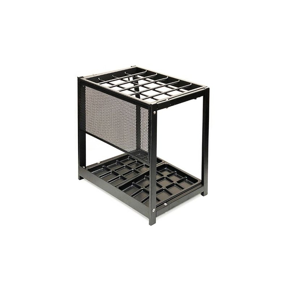 折りたたみ式傘立て24本用【メーカー直送・代引不可】【法人限定】, ホワイト, 24本用