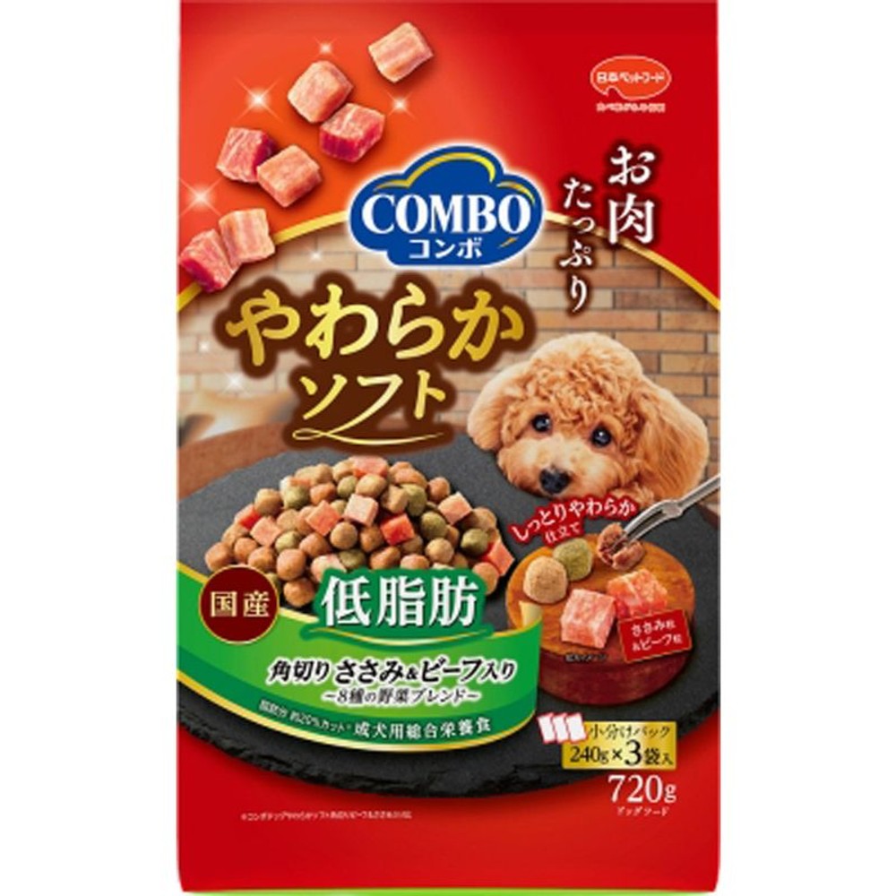 日本ペット　コンボソフト　低脂肪　角切りささみ　720ｇ, その他カラー１, その他サイズ１