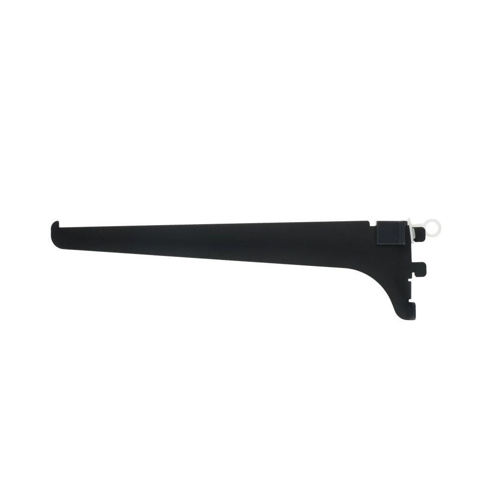 ＷＡＫＩ　ピラシェル　棚受　２５０ｍｍ　黒, ブラック, 1個入り