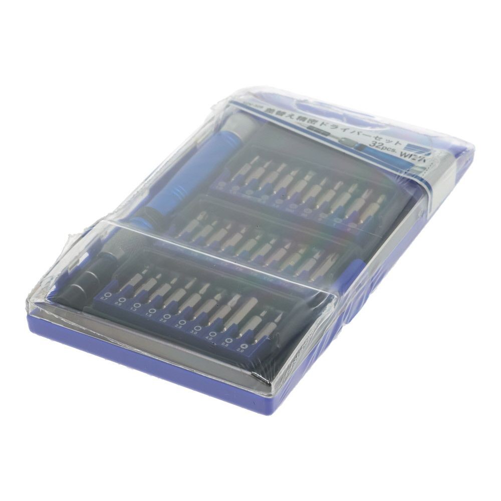 ＧＴ　精密ドライバーセット　ＳＤＶー３２Ｂ, ブルー, 32ピース