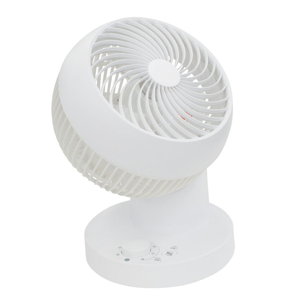 WIZ'A ウィザ　ＡＣ３６０&deg;メカ式サーキュレーター, 白, 1個入り