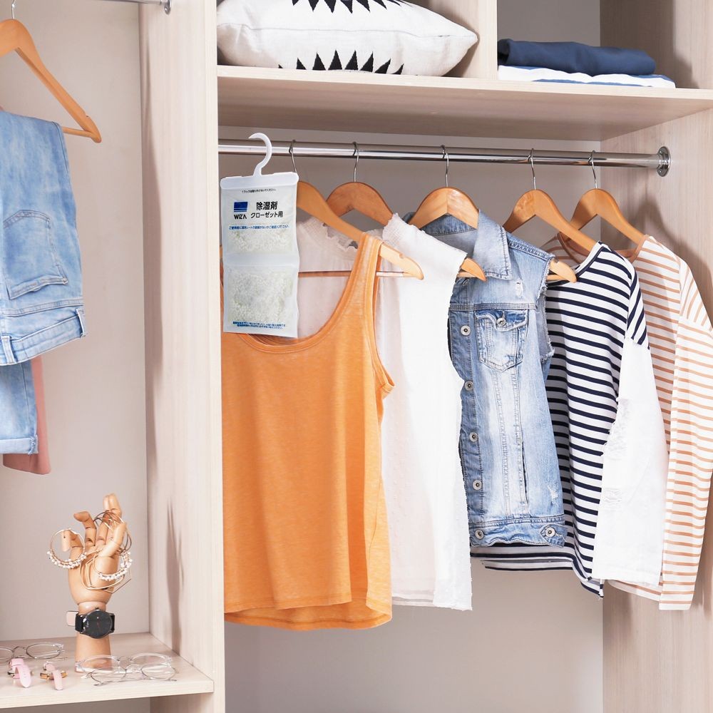 WIZ'A ウィザ　除湿剤　クローゼット用　４シート, クローゼット用, 4シート入り