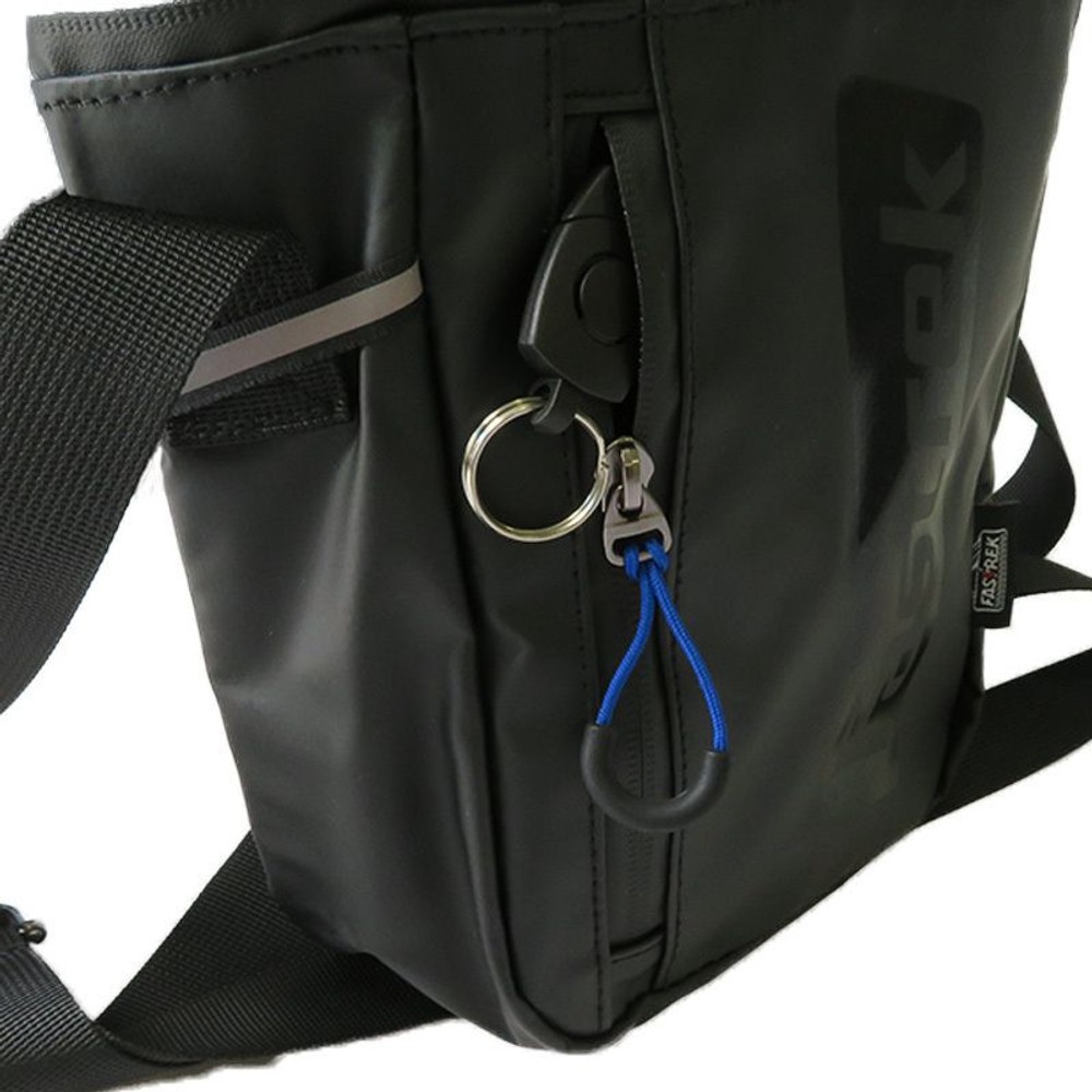 防水生地を使ったショルダーバッグ　Ｔ06, ブラック, 約3.0Ｌ