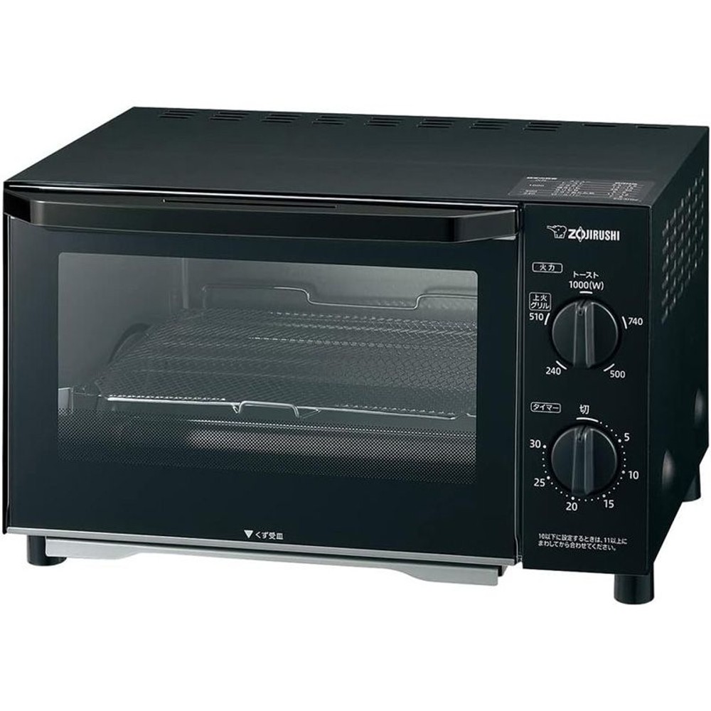 象印 ZOJIRUSHI オーブントースター こんがり倶楽部 EQ-AH22-BZ ブラック