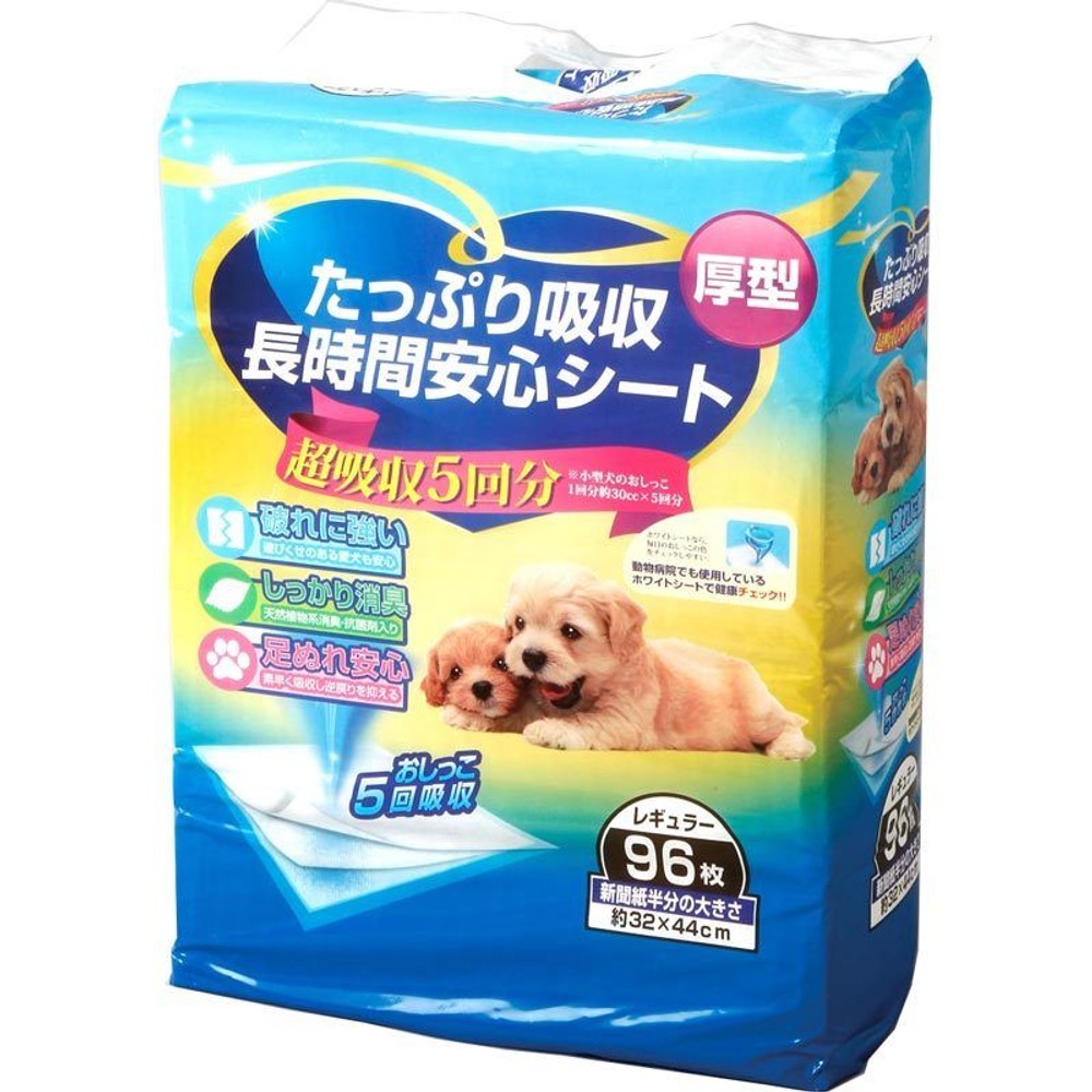 たっぷり吸収長時間安心シート, R, レギュラー