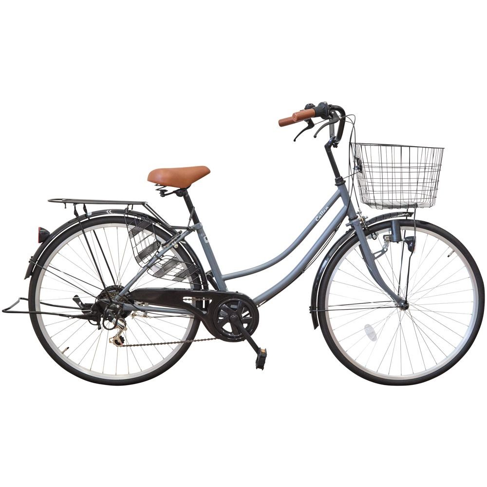 ２６インチ軽快車 外装6段変速　カレン, ダークアッシュ, 26インチ 外装6段