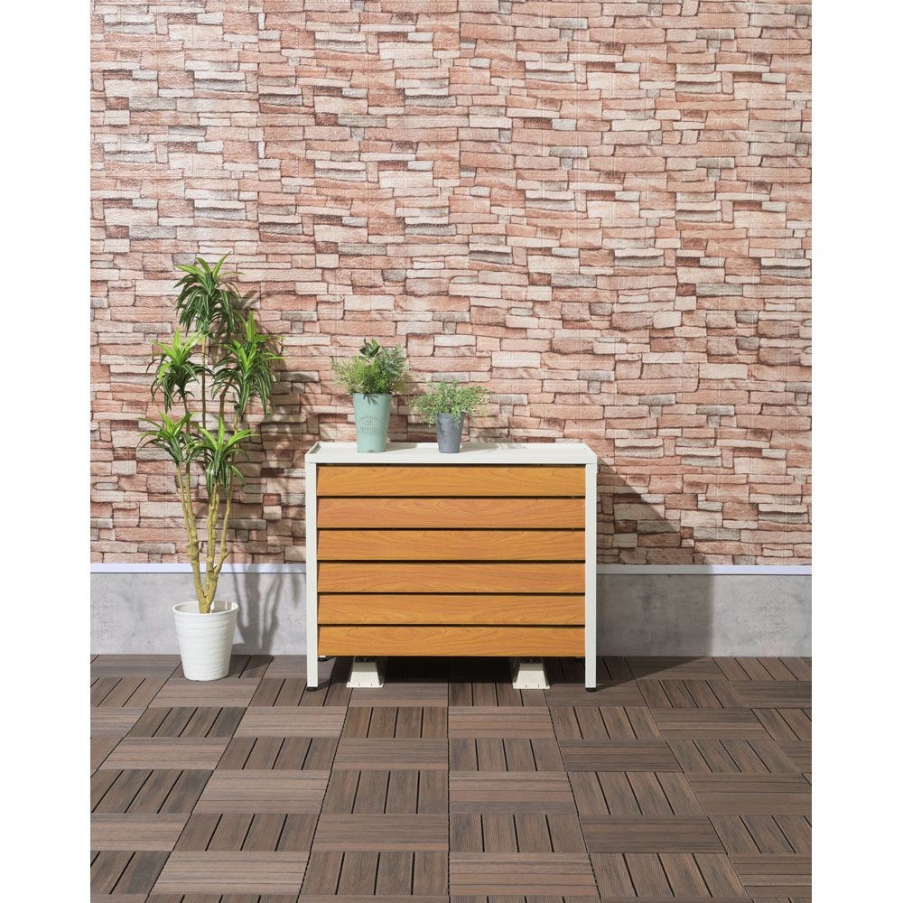 アルミ室外機カバー  ルーバー標準【メーカー直送・代引不可】, ホワイト, 標準