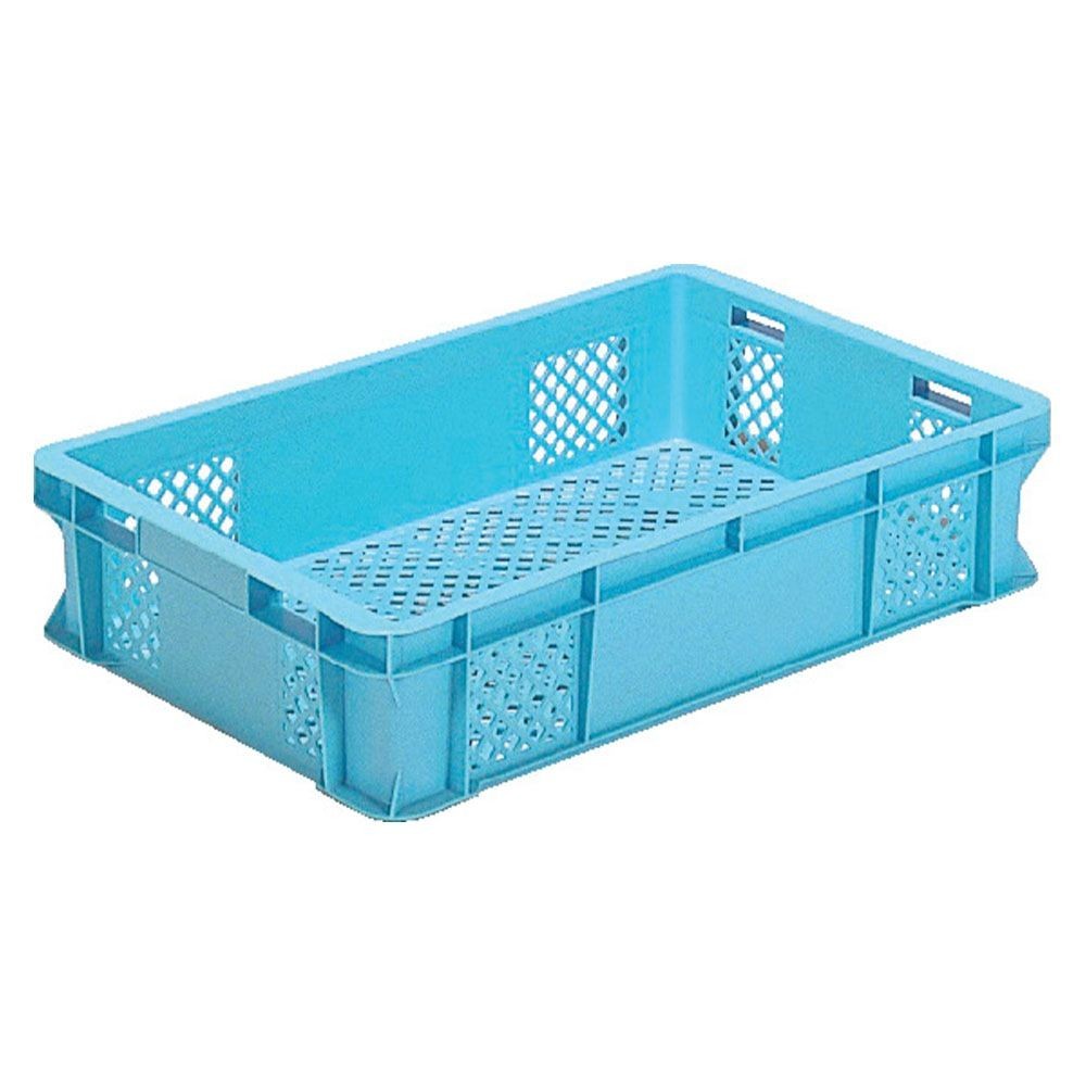 サンコー サンテナー B#26-3 ライトブルー 102711-00 ×10個セット【メーカー直送・代引不可】【法人限定】, ライトブルー, 10P