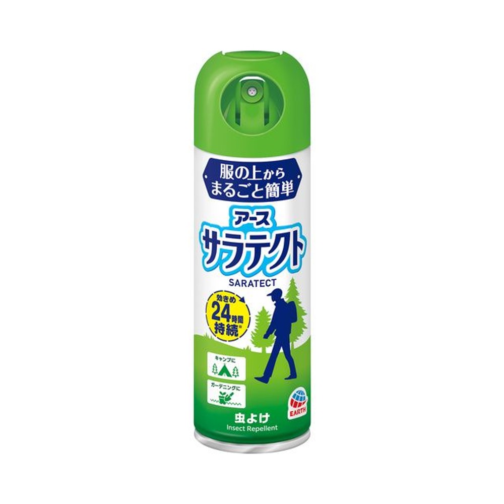 アース　服の上からサラテクト　２００ｍｌ　虫よけスプレー, 虫よけスプレー, 200ml