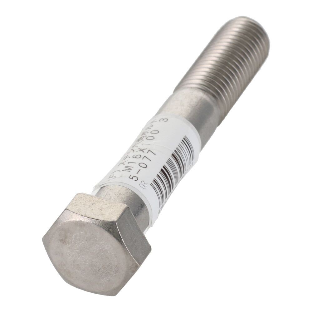 ステンレス　六角ボルト　Ｍ１６&times;１００, 六角ボルト, M16&times;100mm