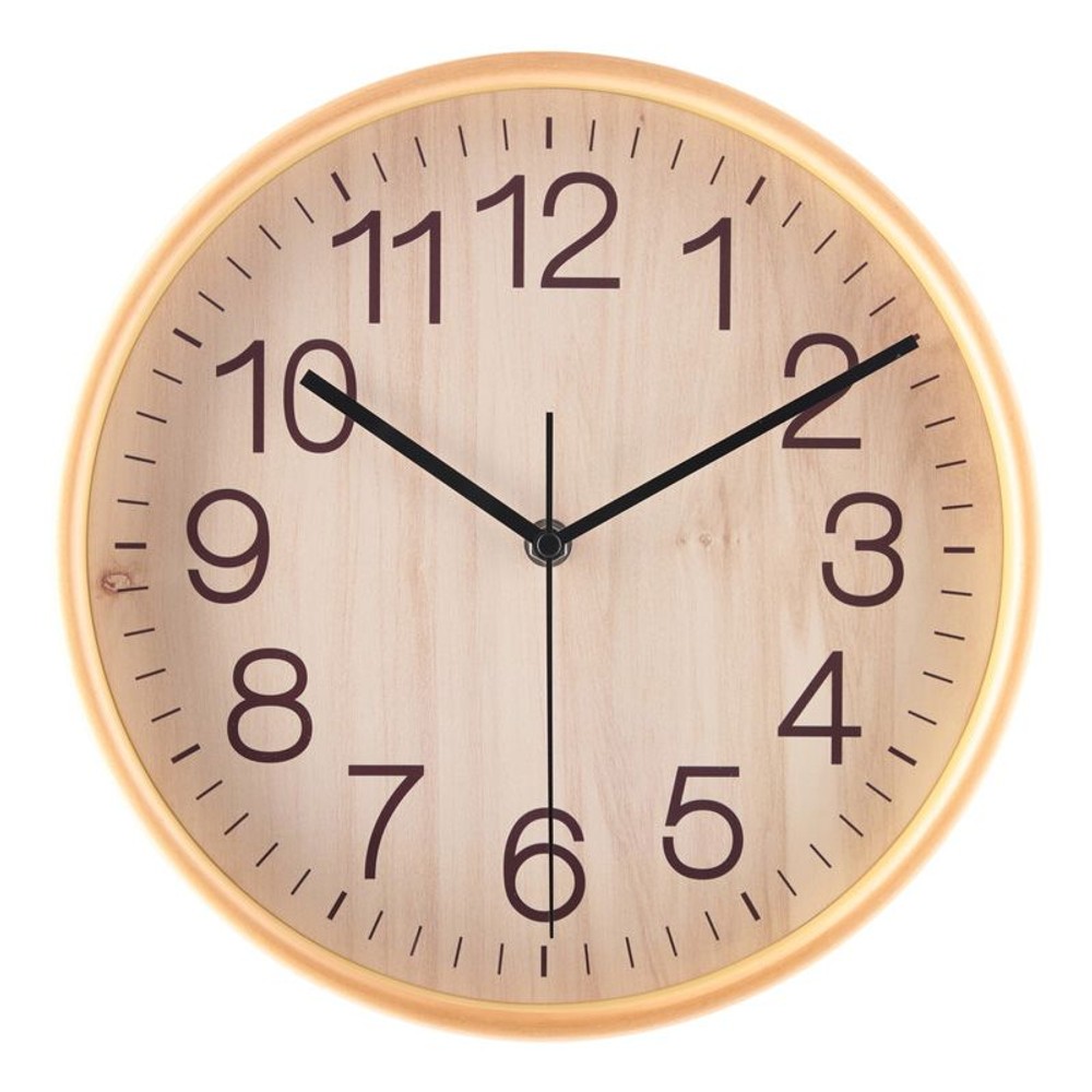 【廃盤】掛時計　プライウッド　28ｃｍ, ネイビー, 28cm