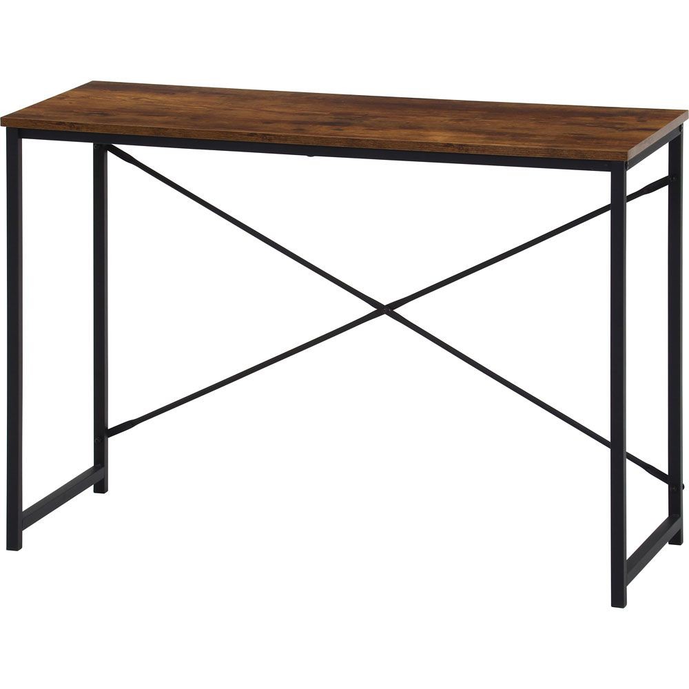 不二貿易 シンプルデスク　アチーブＷＮ【メーカー直送・代引不可】, ブラウン, 幅1000mm&times;奥行410mm&times;高さ710mm