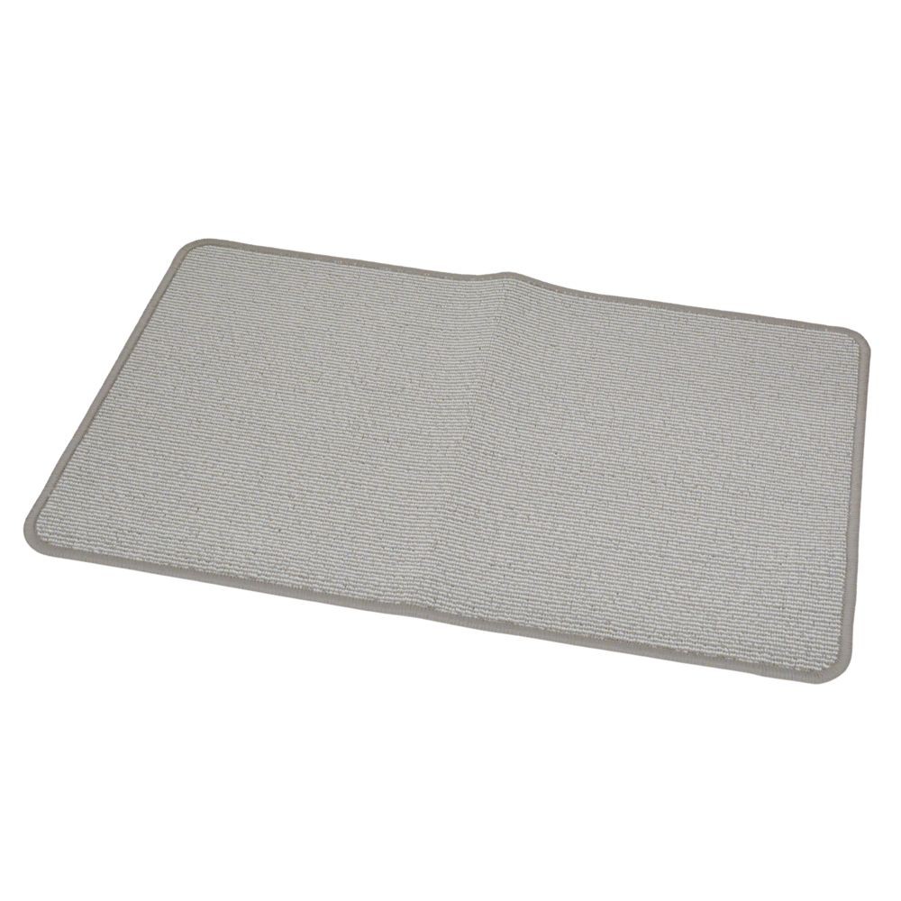 玄関マット　プレーン　５０Ｘ８０ＣＭ　グレー, グレー, 50×80cm
