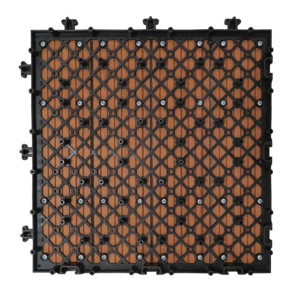 ジョイント式人工樹脂パネル, グレー, 6個セット