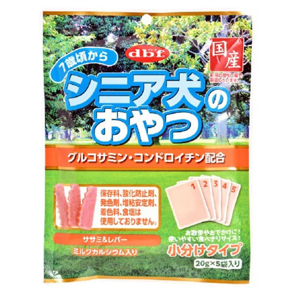 デビフ　シニア犬のおやつ　100ｇ, シニア犬用, 100g