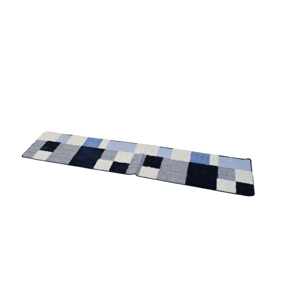 キッチンマット　リトム　５０Ｘ２４０ＣＭ　ネイビー, ネイビー, 50×240cm