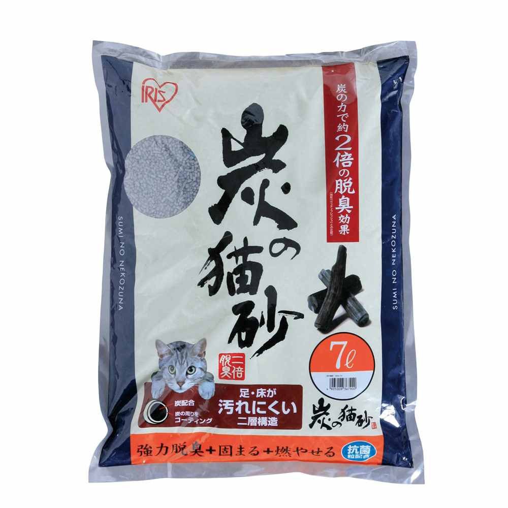 アイリスオーヤマ 炭の猫砂 SNS-70 7L, SNS-70, 7L