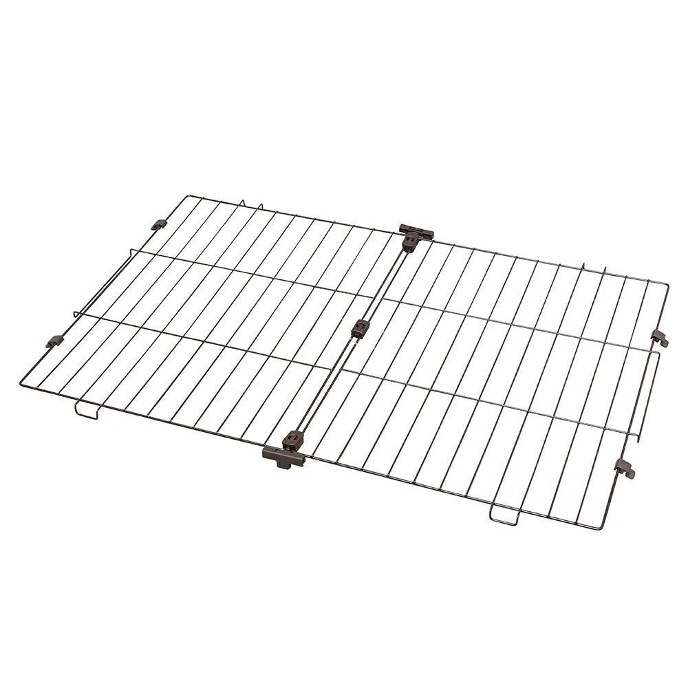 アイリスオーヤマ コンビネーションサークル用屋根 930YV ウォールナット, ウォールナット, 幅930mm&times;奥行610mm&times;高さ130mm