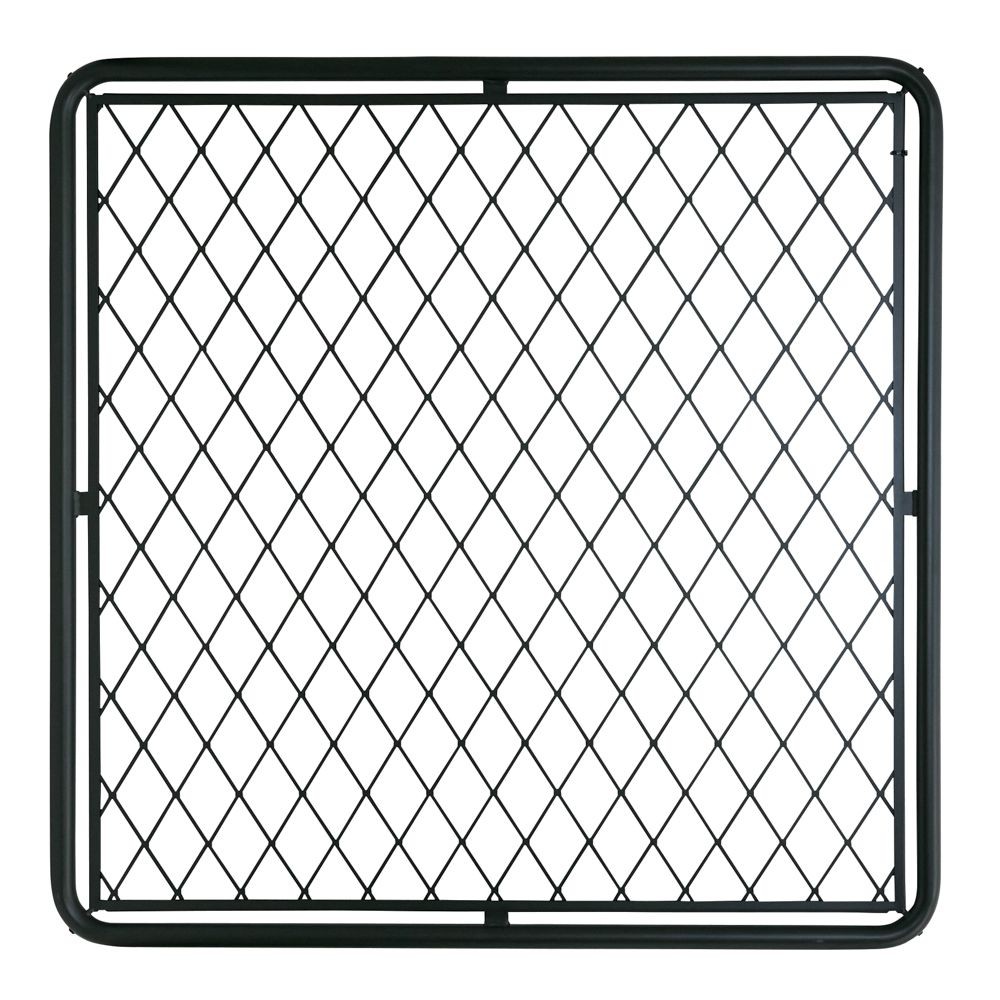 カスタムフェンス 黒マット 幅９０ｃｍ&times;２５．４&Phi;, 黒マット(90), 90cm