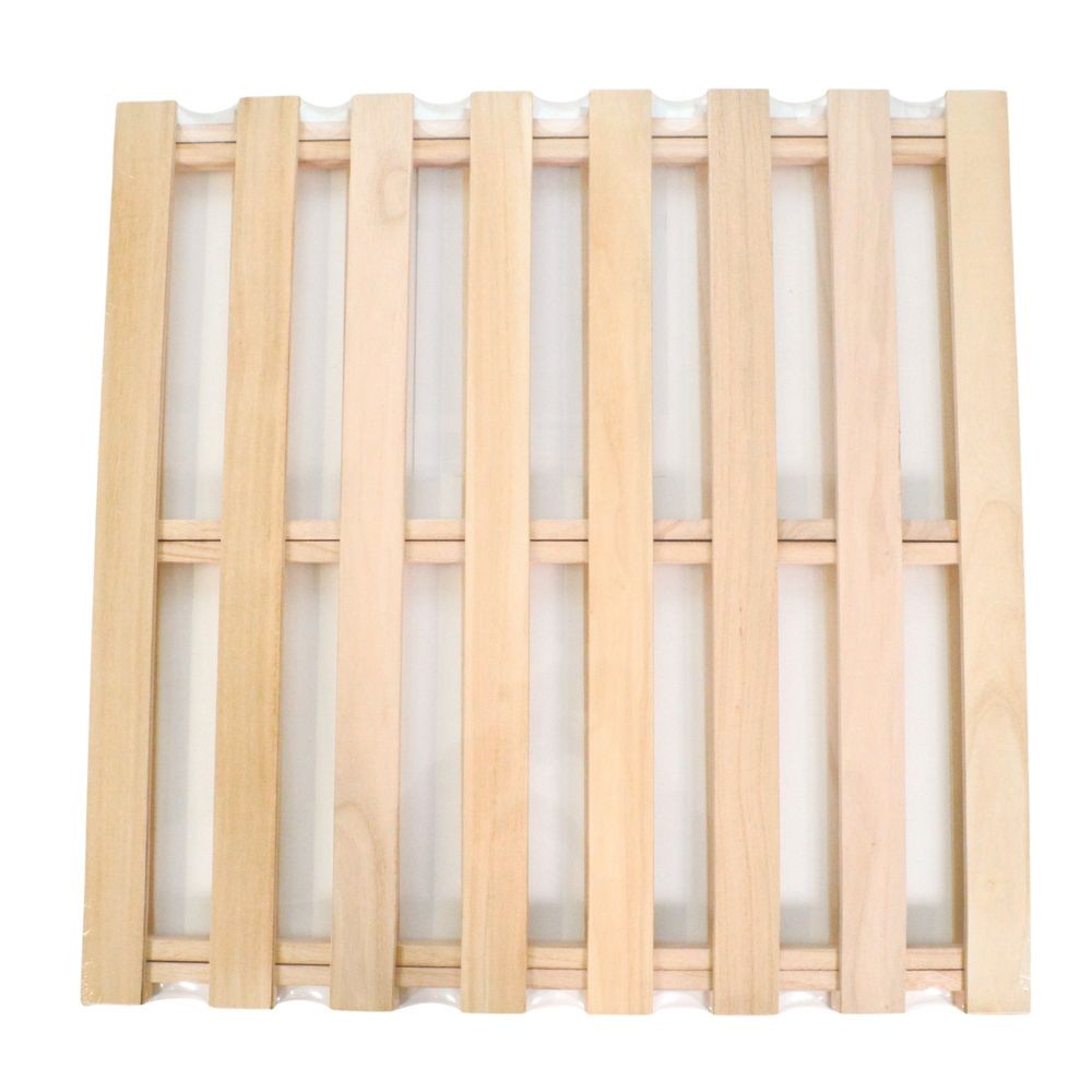 桐すのこ　７５&times;７５　２枚組, 桐, 75&times;75cm