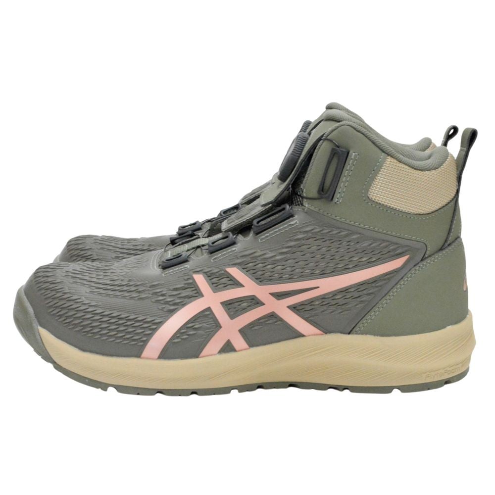 アシックス（ASICS） ウィンジョブ CP122 ＢＯＡ マントルグリーン&times;ローズゴールド, マントルグリーン&times;ローズゴールド, 25.5cm