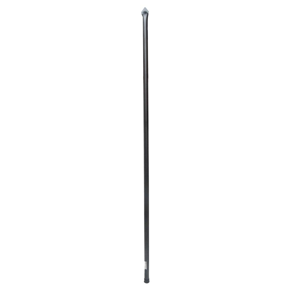 頑丈なアメリカン杭　ブラックＨＴ　約Φ４９Ｘ２５００ｍｍ, ブラックＨＴ, 2500mm